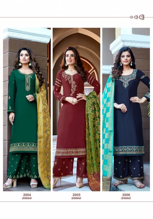 PARRA LIHAAZ Latest Heaavy Festive wear Fancy Designer Cinon With Embroidery Work And Hand Diamond Readymade Salwar Suit Collection